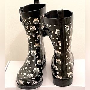 Capelli New York Ladies Mid-Calf Rubber Rain Boots